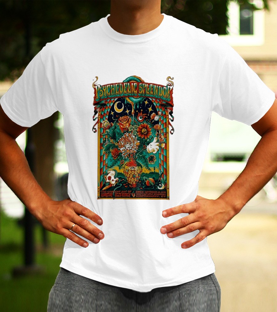 Psychedelic Splendor Asmita Winery Heaven Kennedy Mattatuck Museum June 13 September 20 2026 Waterbury Connecticut T-Shirt