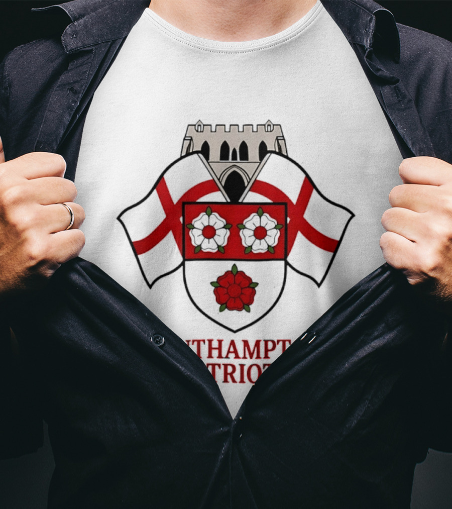 Southampton Patriots Emblem Red And Green Heraldry Crest T-Shirt