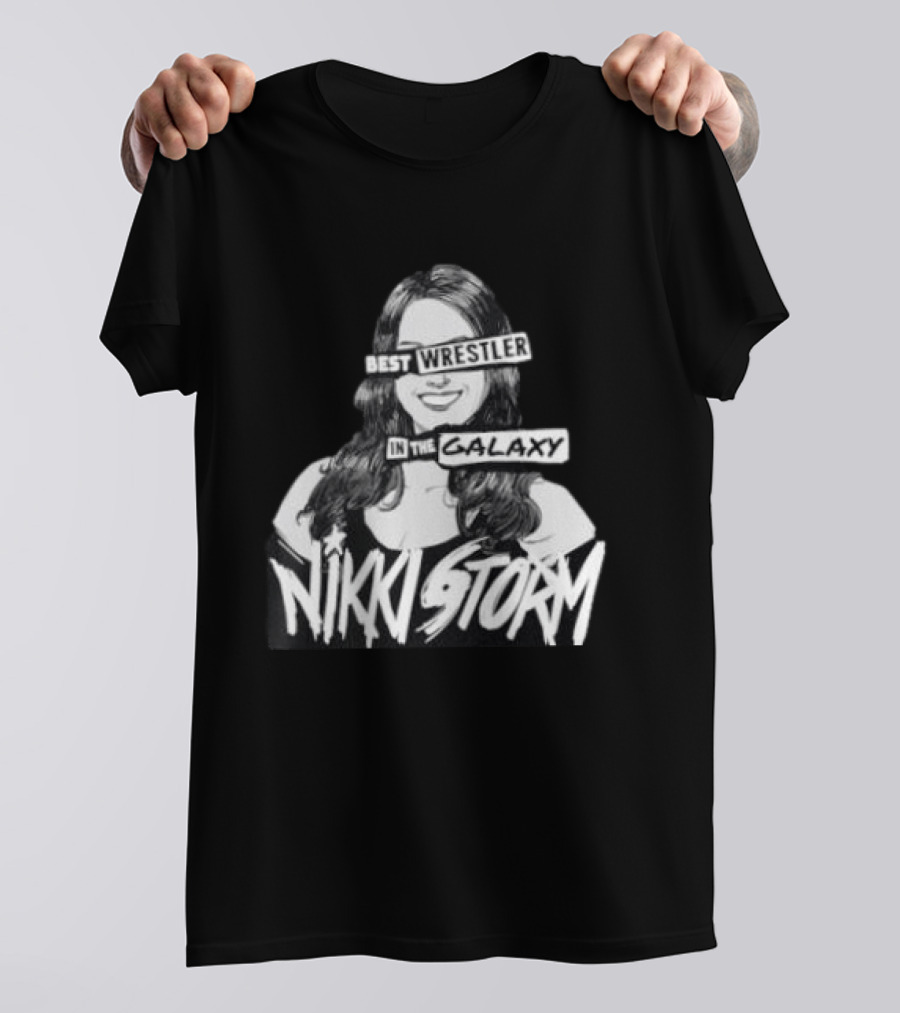 Nikki Storm Best Wrestler In The Galaxy WWE T-Shirt