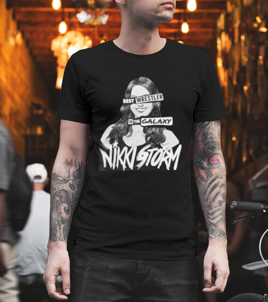 Nikki Storm Best Wrestler In The Galaxy WWE T-Shirt