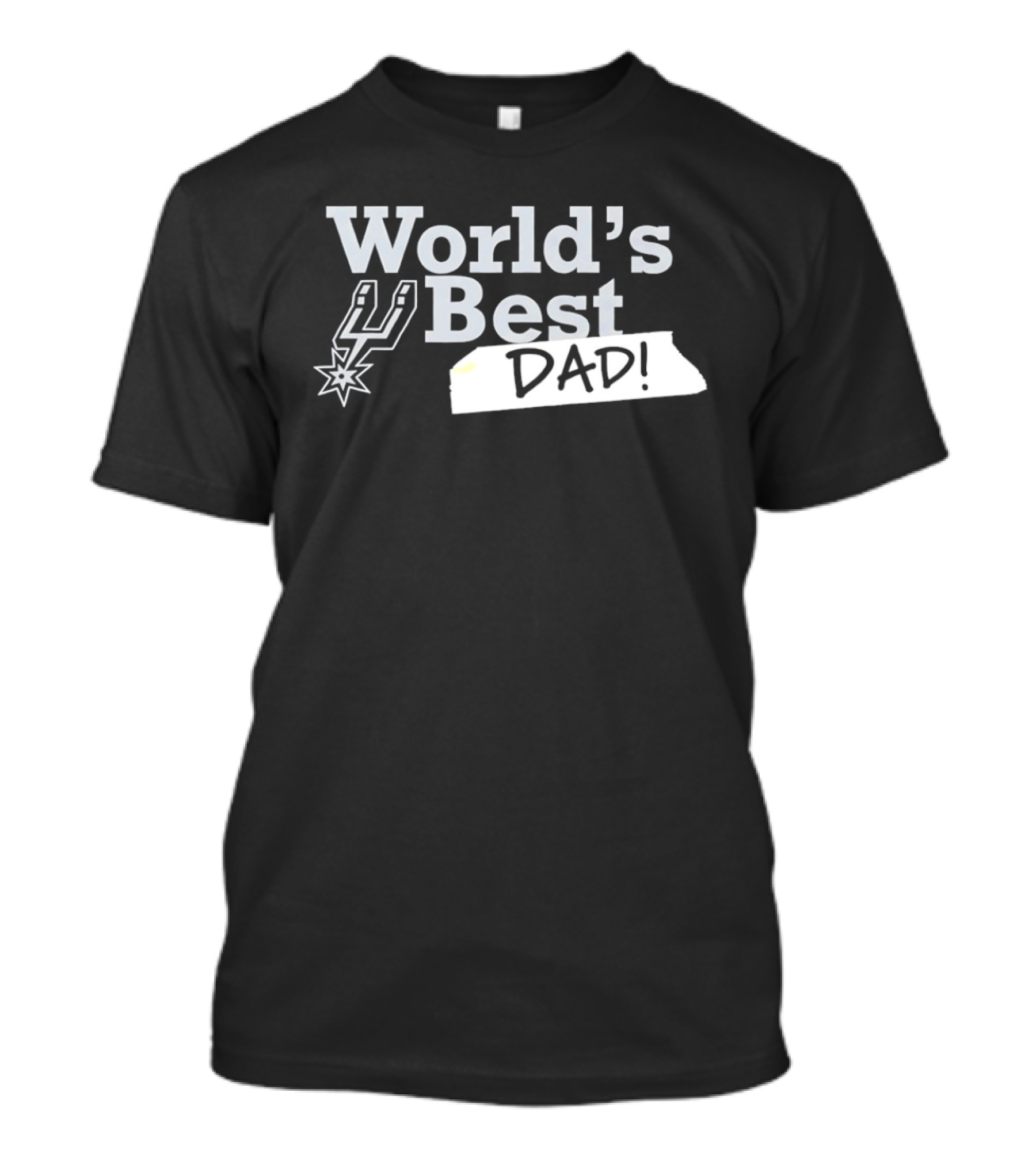 San Antonio Spurs World's Best Dad 2026 Father's Day Basketball Fan T-Shirt