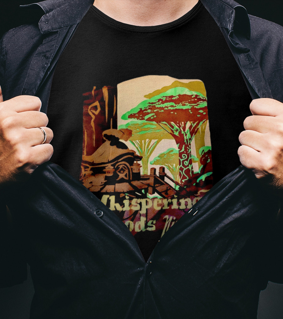 Whispering Woods Ninjago Forest Temple Scene Masters Of Spinjitzu T-Shirt