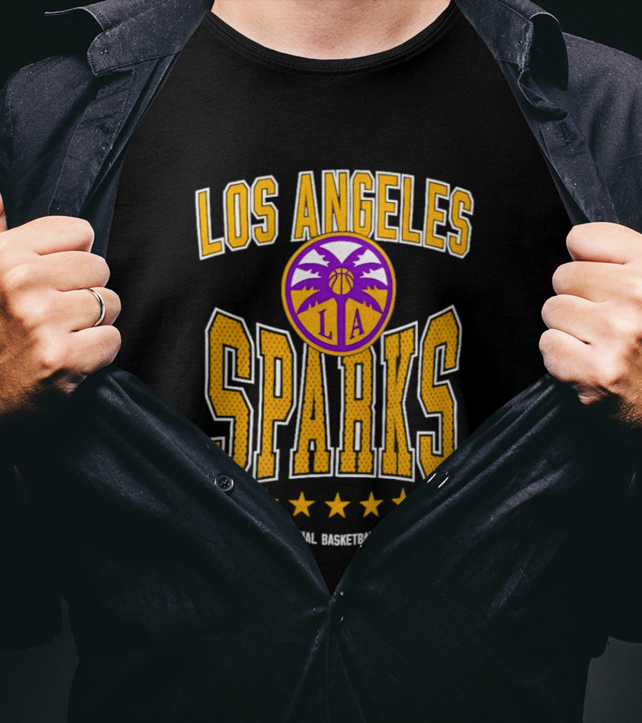 Los Angeles Sparks WNBA 2026 Summer Basketball Association T-Shirt