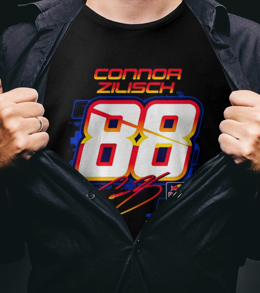 Connor Zilisch 88 Red Bull Trackhouse Racing T-Shirt