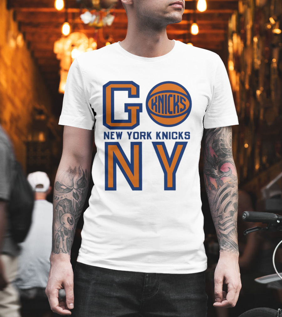 New York Knicks Go NY Basketball Team Fan T-Shirt