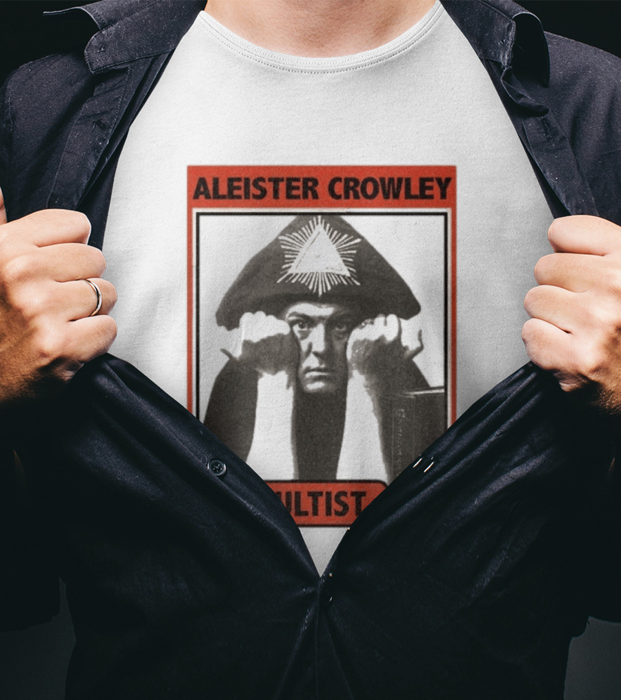 Aleister Crowley Occultist TSPTR Baseball Raglan T-Shirt