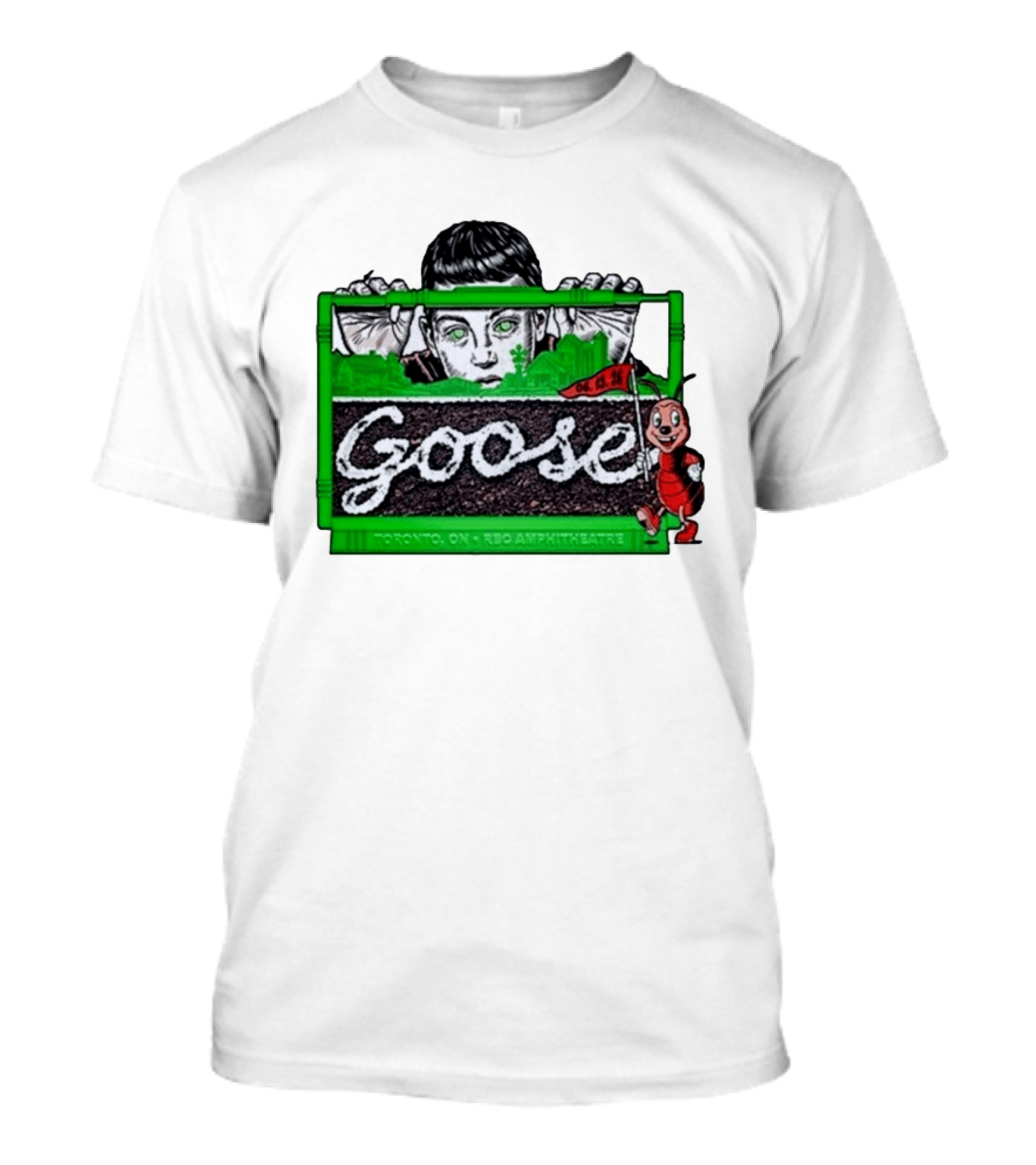 Goose June 13 2026 RBC Amphitheatre Toronto ON O.G.A.L Giant Kid And Ant T-Shirt