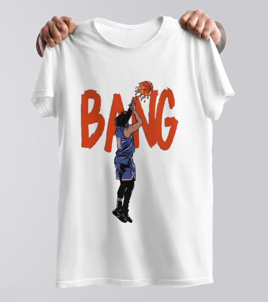 BANG Jalen Brunson New York Knicks NBA Basketball T-Shirt