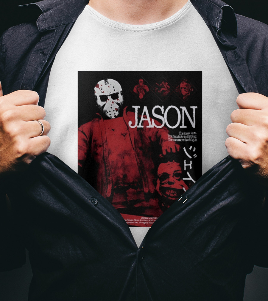 Jason Voorhees Slasher Movie Japanese T-Shirt