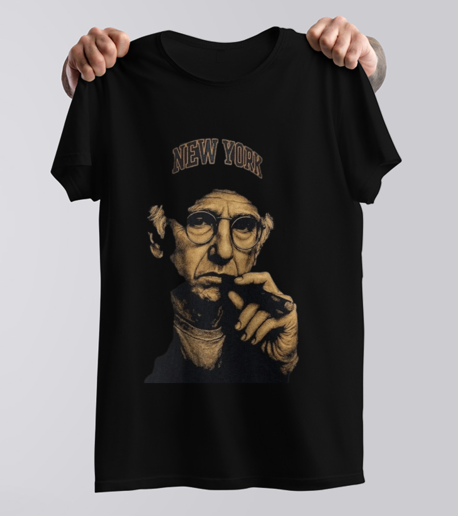 Larry David New York Knicks Cigar T-Shirt