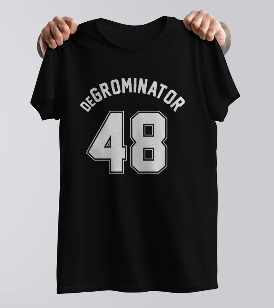 DeGrominator 48 Jacob DeGrom Texas Rangers Nation T-Shirt