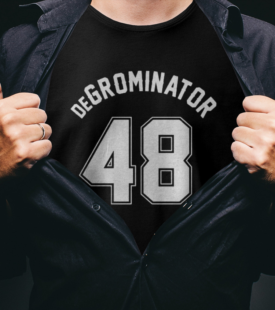 DeGrominator 48 Jacob DeGrom Texas Rangers Nation T-Shirt