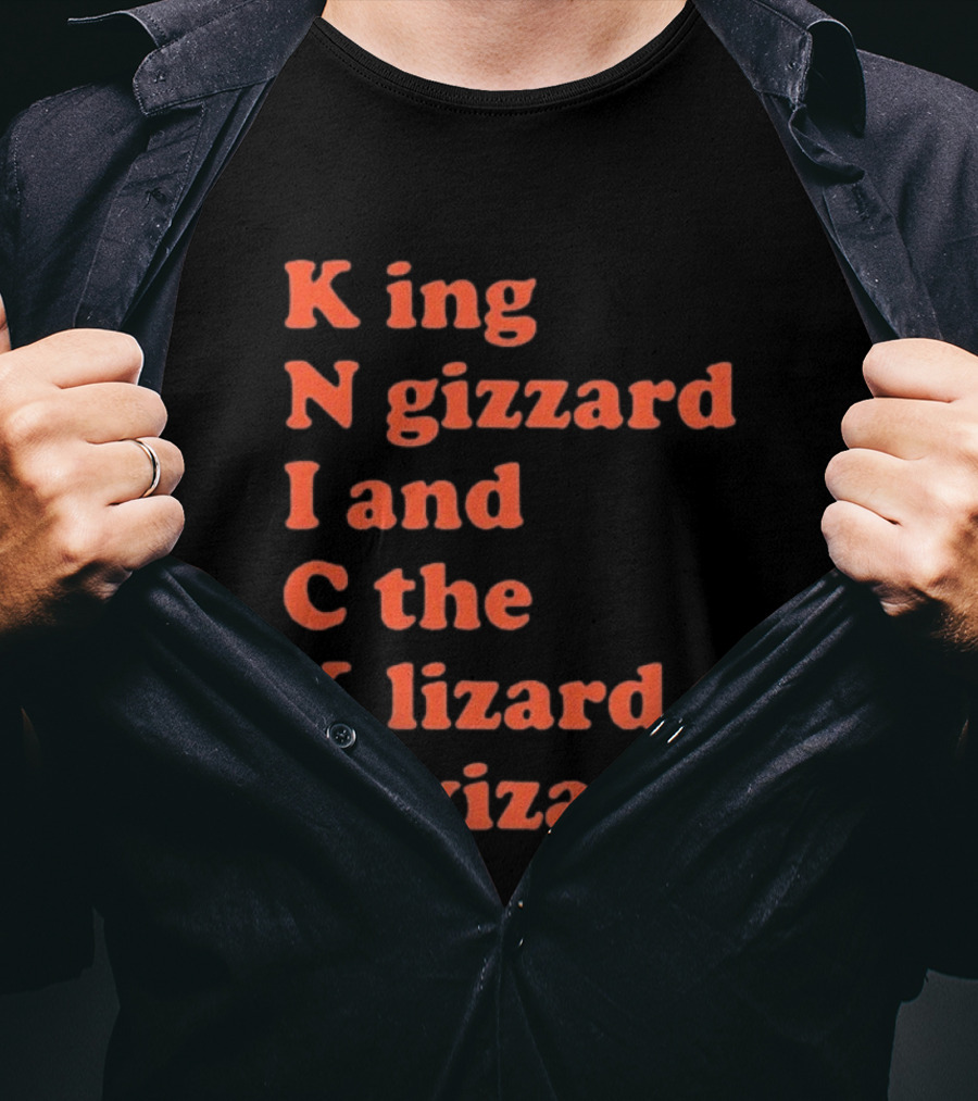 King Gizzard And The Lizard Wizard Knicks Collaboration T-Shirt