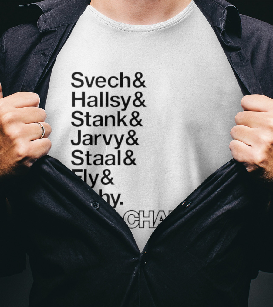 Carolina Hurricanes 2026 Champs Svech Hallsy Stank Jarvy Staal Fly Fishy T-Shirt