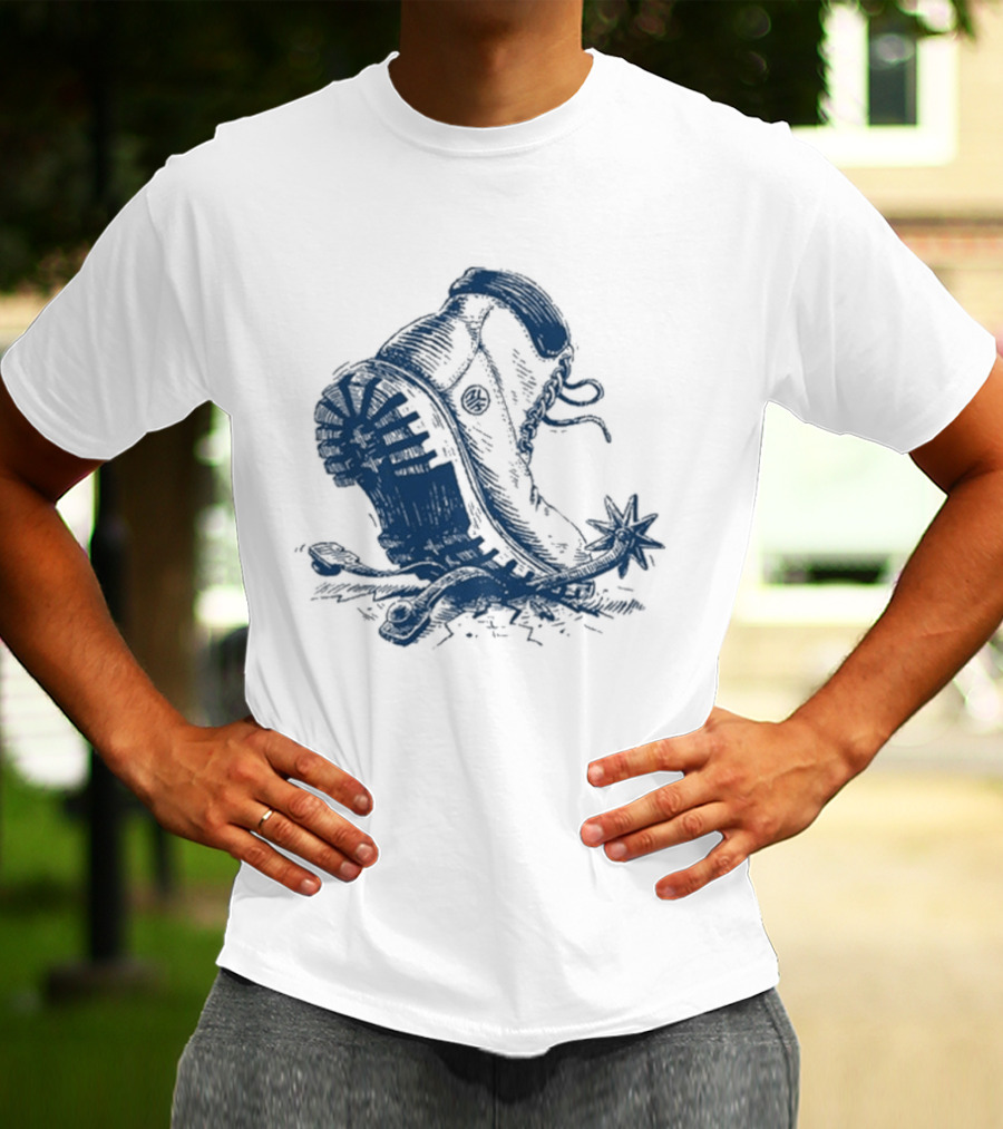 Dylan Goldberger New York Knicks Collaboration Blue T-Shirt