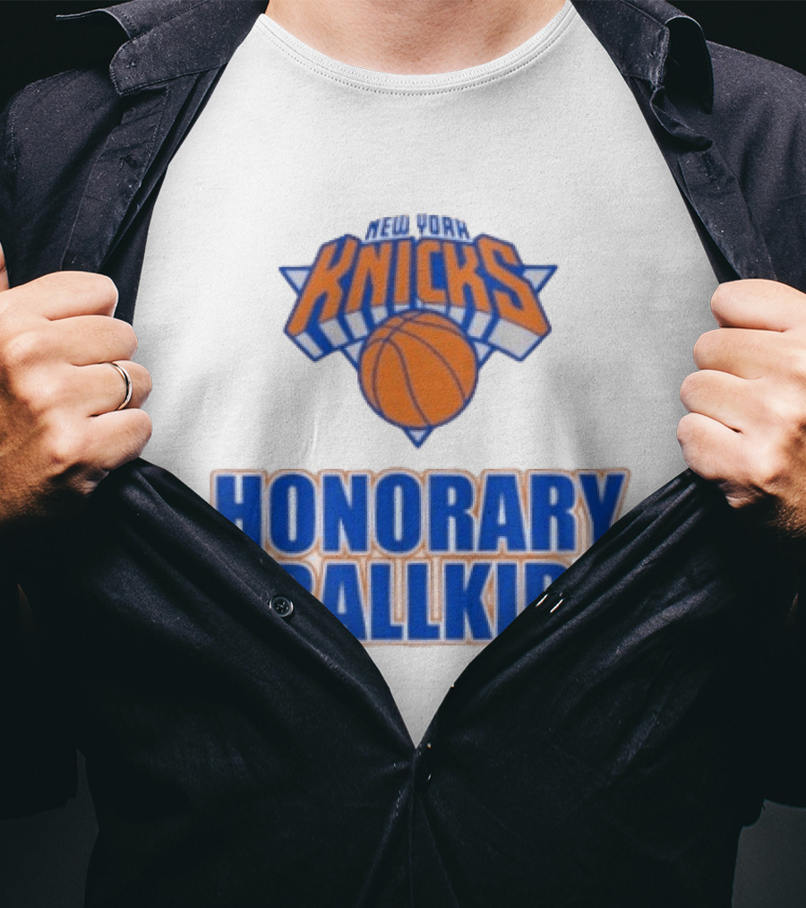 New York Knicks Honorary Ballkid Recognition T-Shirt