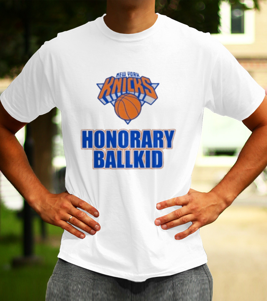 New York Knicks Honorary Ballkid Recognition T-Shirt