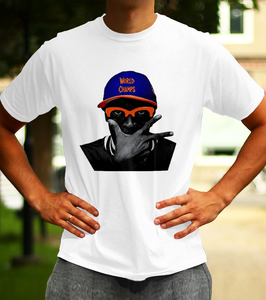 Spike Lee Knicks World Champs Alway Knicks T-Shirt