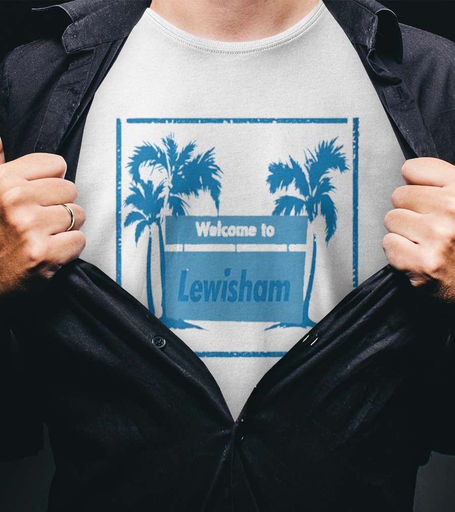 Supergirl Milly Alcock Welcome To Lewisham Palm Trees T-Shirt