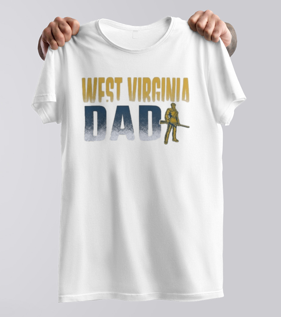 West Virginia Dad Mountaineer Spirit T-Shirt