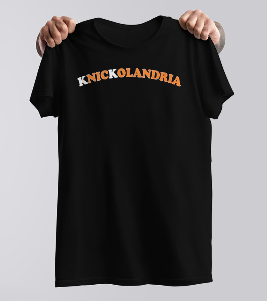 2026 Nicolas Nic Alejandro Knickolandria Vintage Sports Team T-Shirt
