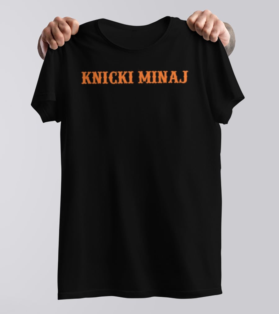 New York Knicks Knicki Minaj Bold Orange T-Shirt