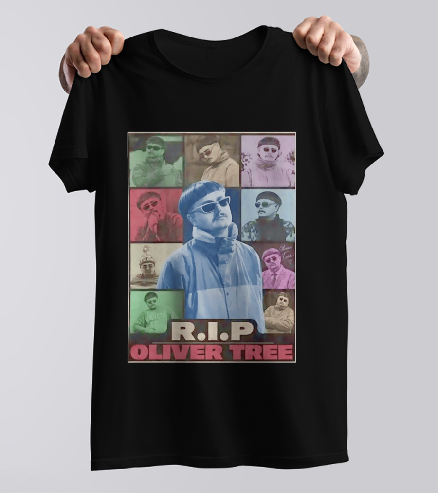 RIP Oliver Tree The Era Tour Collage T-Shirt