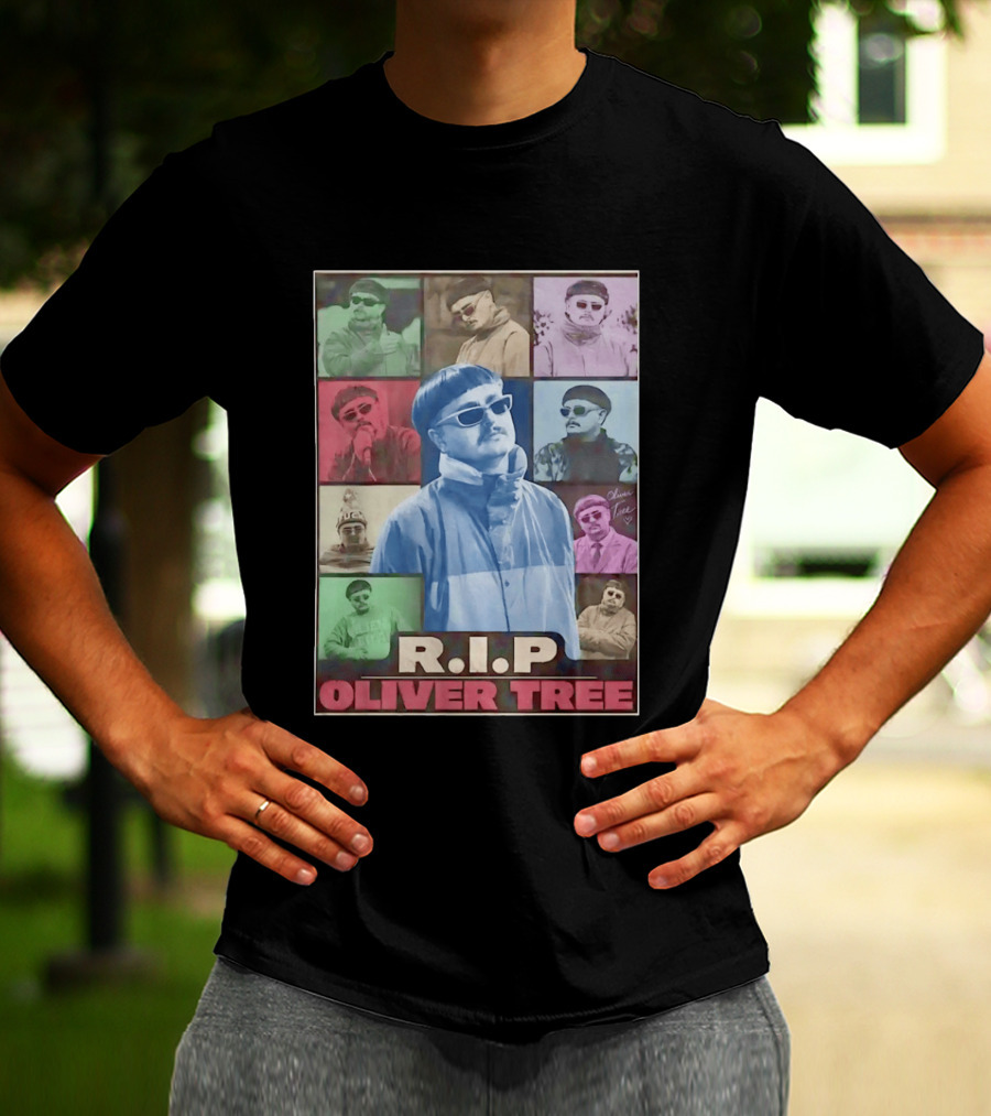 RIP Oliver Tree The Era Tour Collage T-Shirt