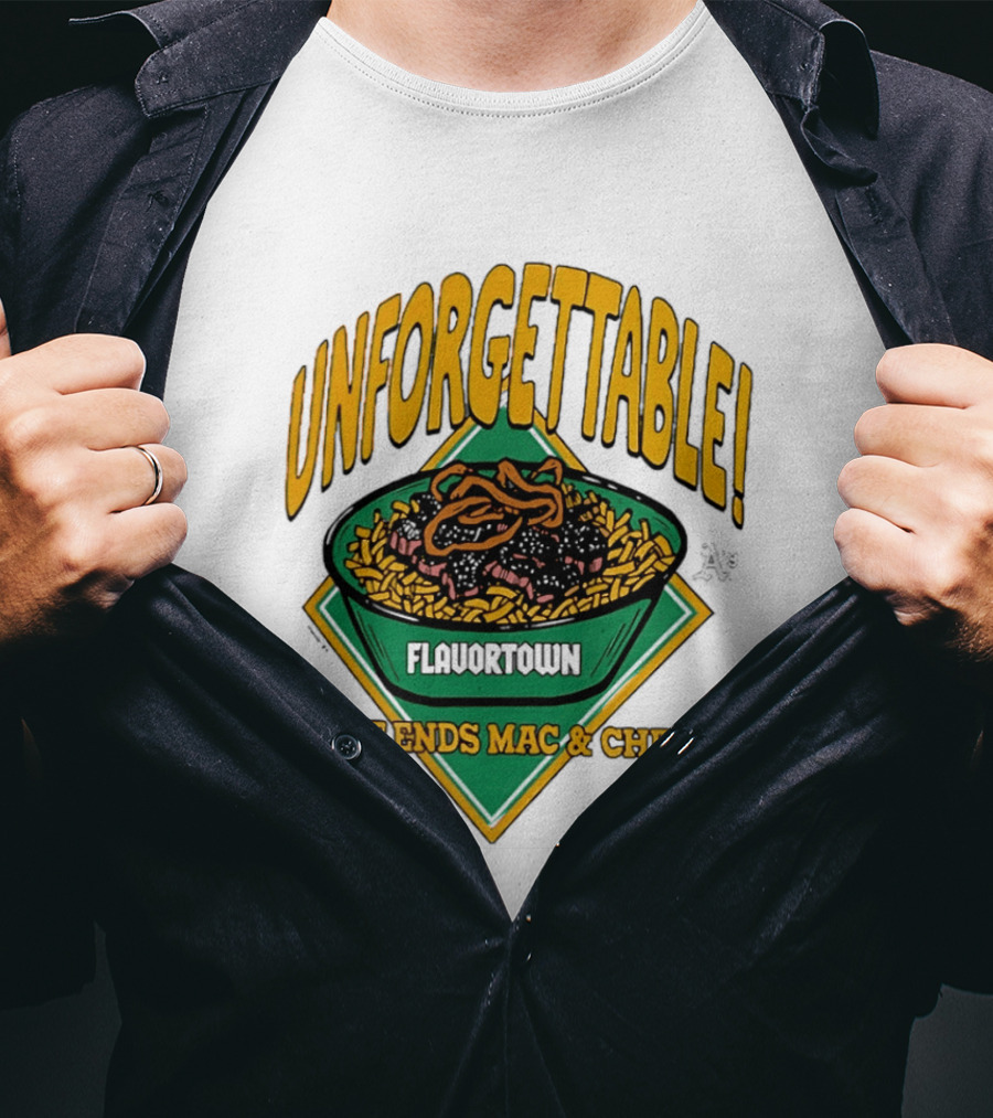 Unforgettable Flavortown Burnt Ends Mac & Cheese T-Shirt