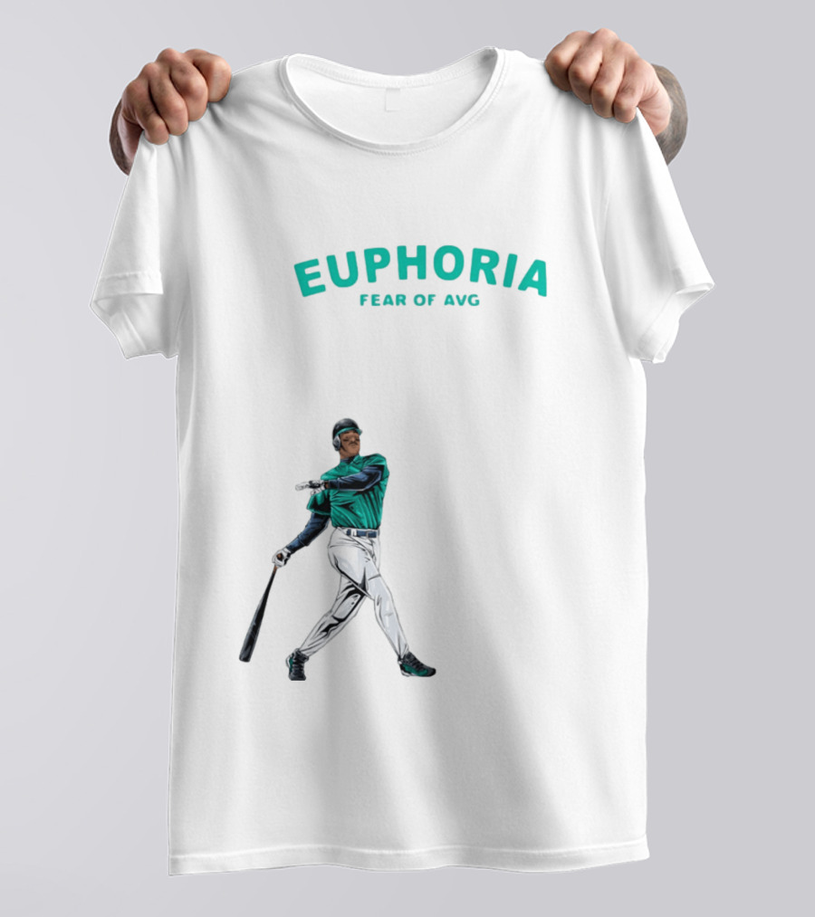 Euphoria Fear Of AVG Baseball Player Iconic Swing T-Shirt