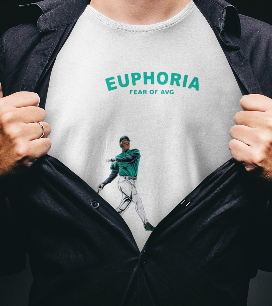 Euphoria Fear Of AVG Baseball Player Iconic Swing T-Shirt