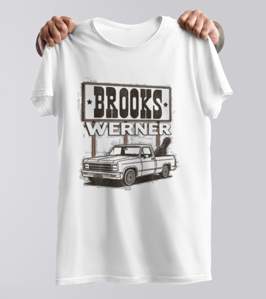 Brooks Werner Vintage Truck Billboard T-Shirt