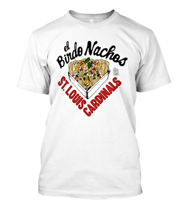 St. Louis Cardinals El Birdo Nachos T-Shirt
