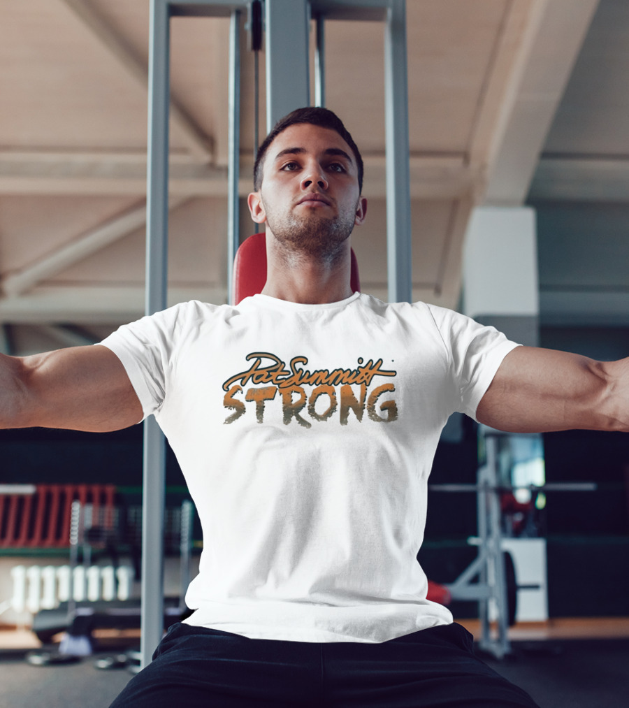 Pat Summitt Strong Tennessee Volunteers Mindset T-Shirt