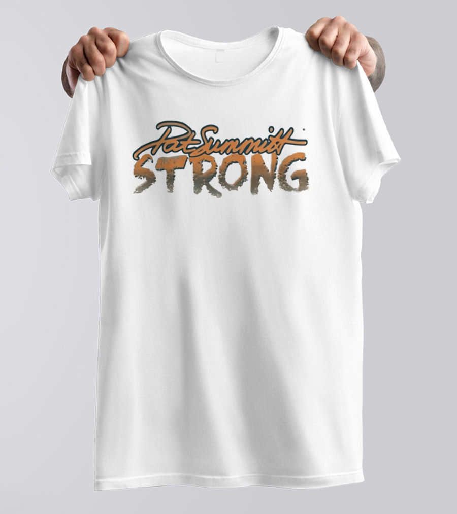 Pat Summitt Strong Tennessee Volunteers Mindset T-Shirt