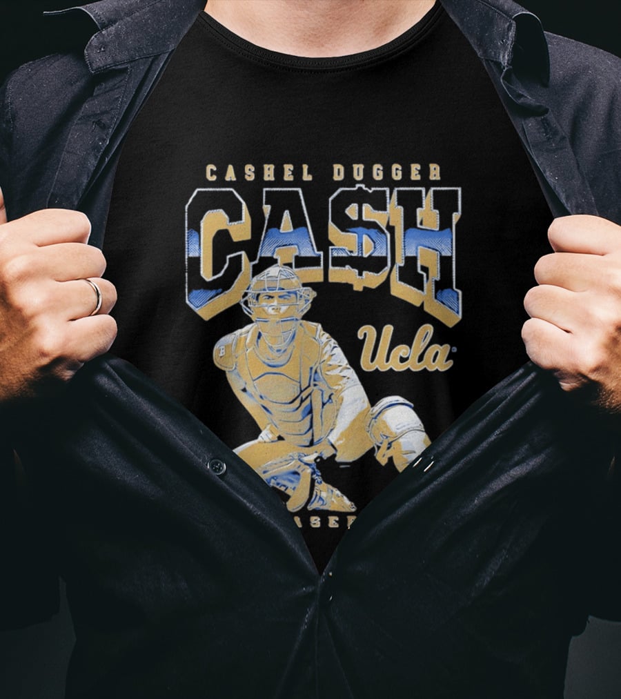 Cashel Dugger UCLA Baseball CASH Bruins Posing T-Shirt