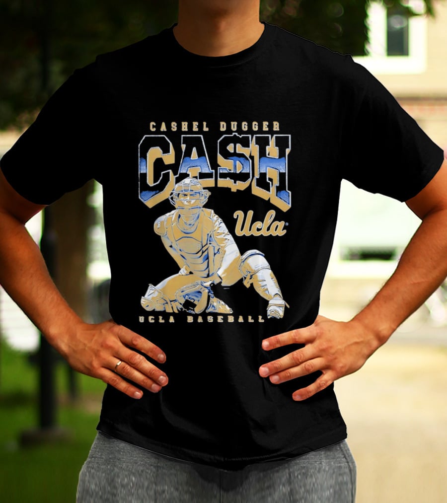 Cashel Dugger UCLA Baseball CASH Bruins Posing T-Shirt