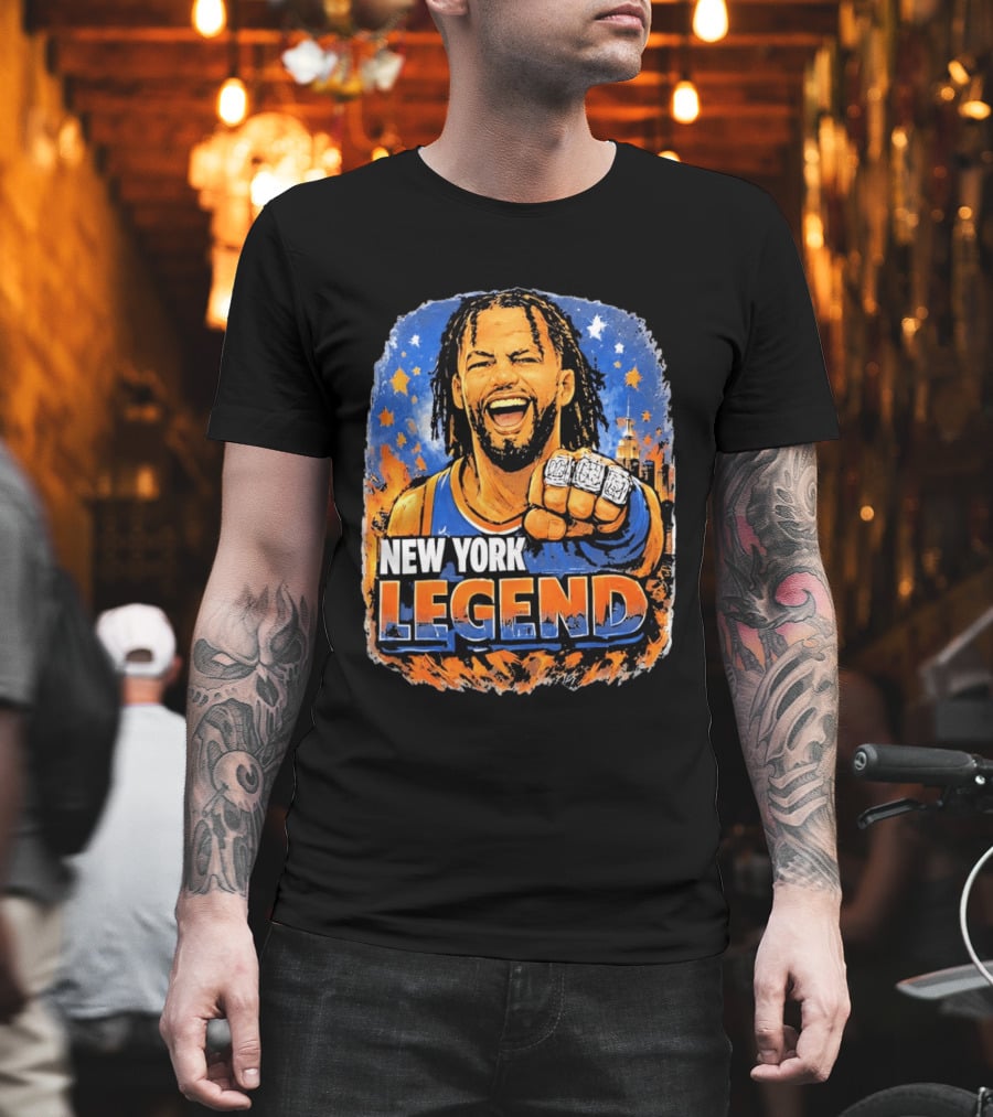 New York Knicks Jalen Brunson Legend Rings T-Shirt