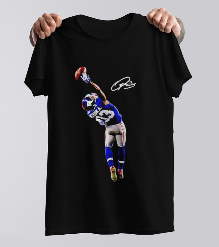 Odell Beckham Jr. Iconic One Handed Catch New York Giants 13 T-Shirt
