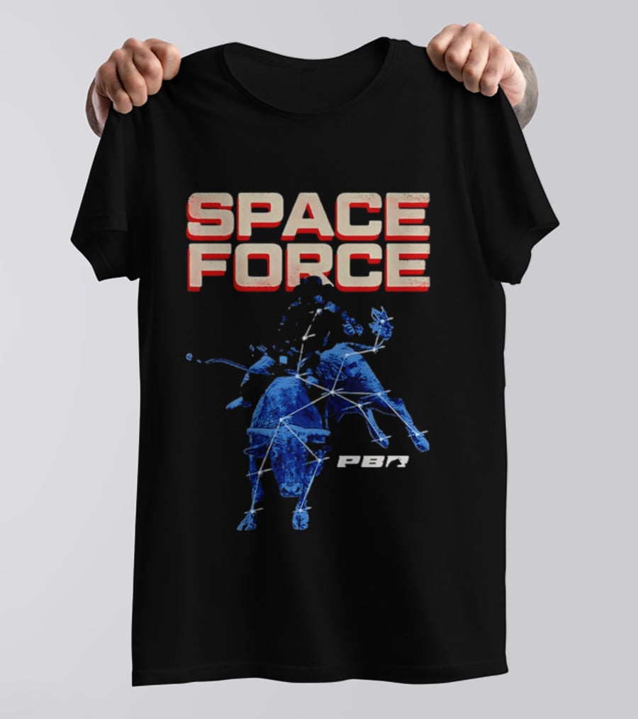 PBR Space Force Bull Rider Online Exclusive T-Shirt