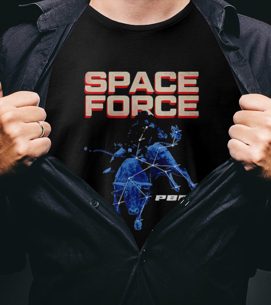 PBR Space Force Bull Rider Online Exclusive T-Shirt