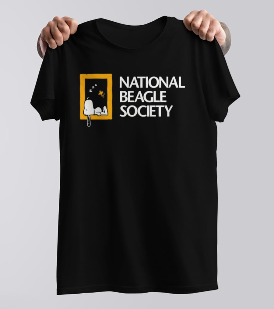 Peanuts Snoopy And Woodstock National Beagle Society T-Shirt