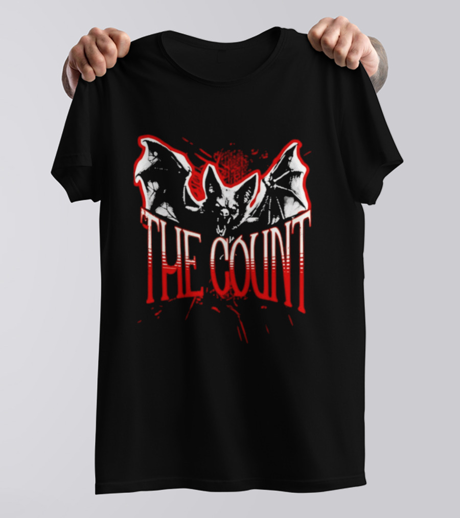 The Count Bat Illustration Sebastian Silvera T-Shirt