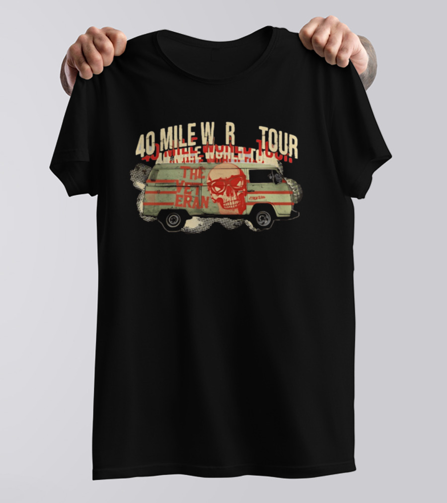 The Veteran Jack Vaughn 40 Mile Tour T-Shirt