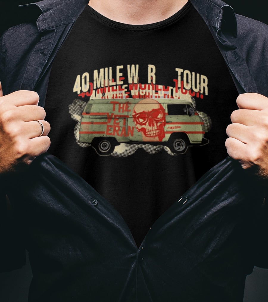 The Veteran Jack Vaughn 40 Mile Tour T-Shirt