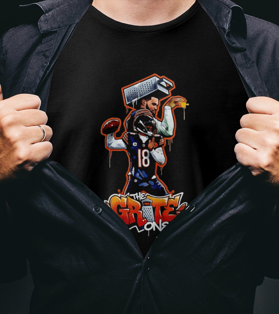 Caleb Williams Chicago Bears The Grite One 18 T-Shirt