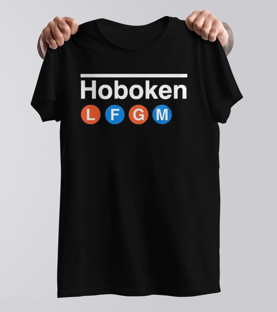 Hoboken LFGM New York Mets Subway T-Shirt