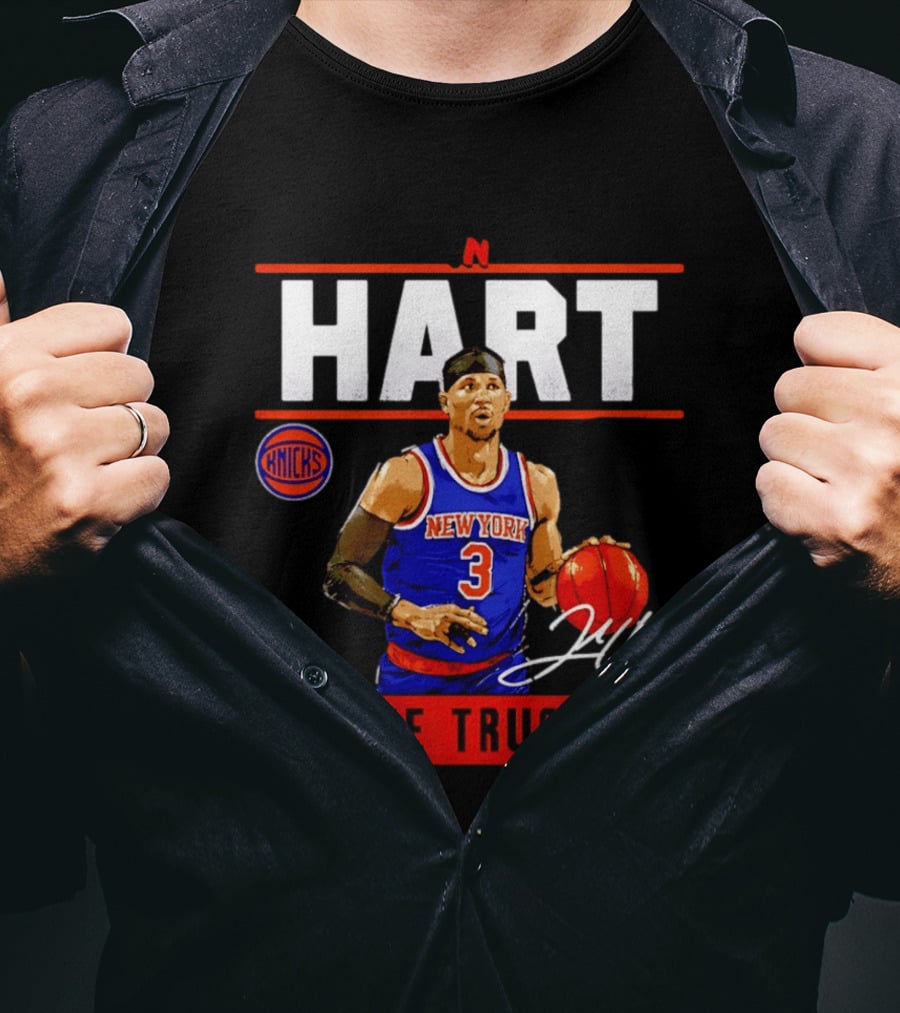 New York Knicks Josh Hart In Hart We Trust Basketball Player T-Shirt