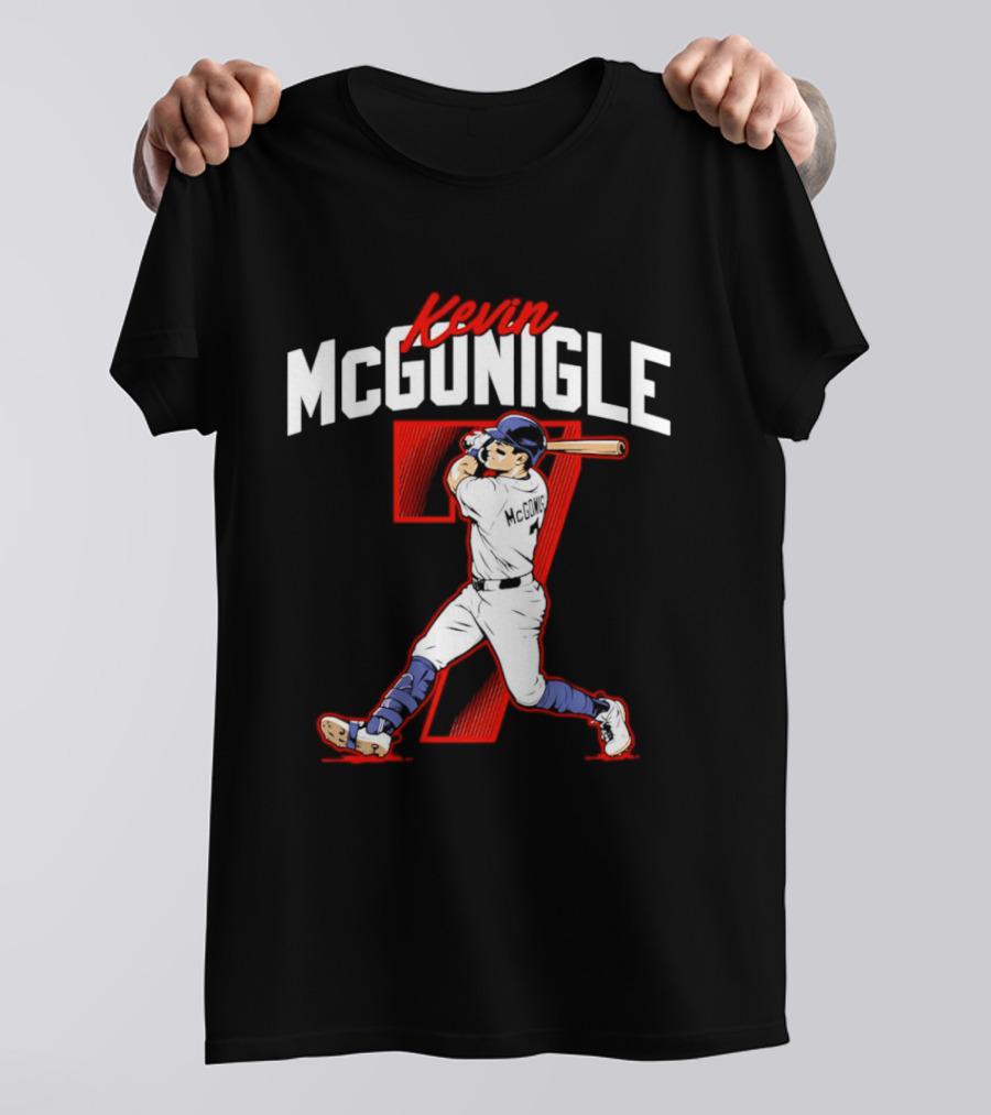 Kevin McGonigle Detroit Tigers Baseball Player Number 7 T-Shirt