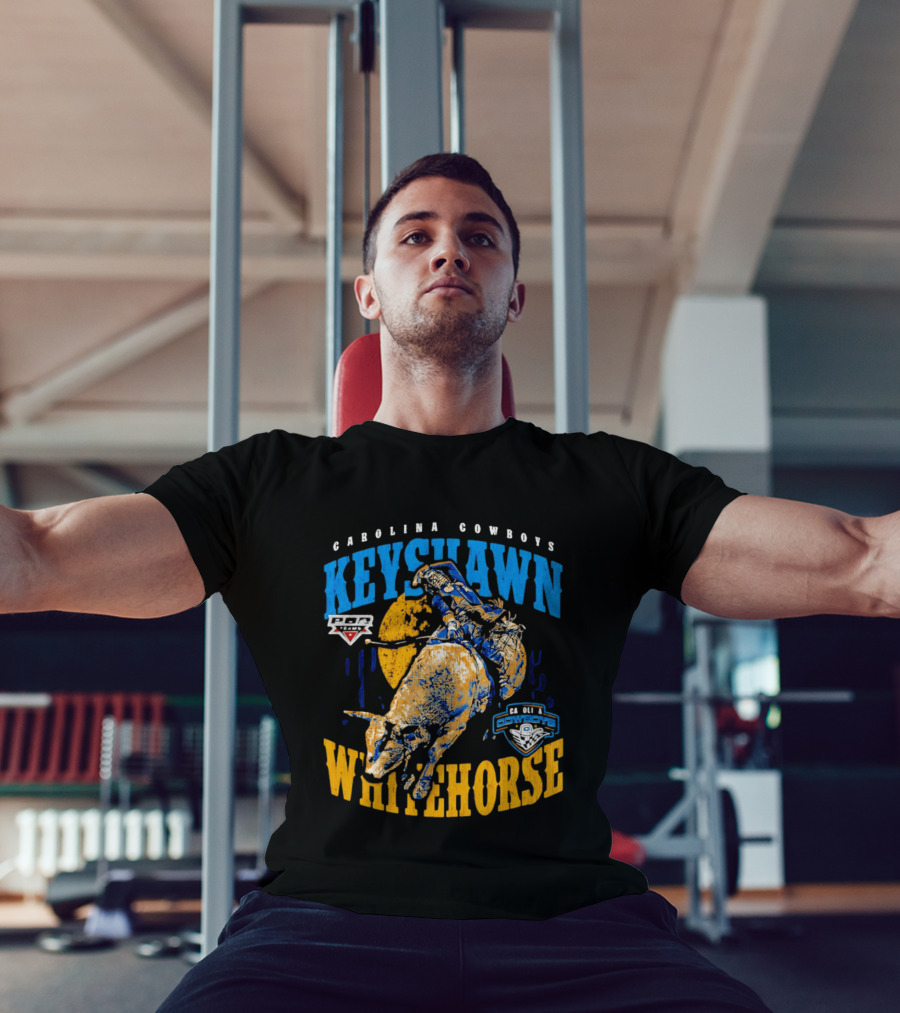 Carolina Cowboys Keyshawn Whitehorse PBR Bull Riding T-Shirt